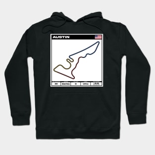 formula one circuit austin - formula one track - formula 1 track T-Shirt Hoodie